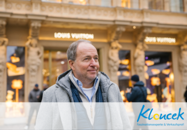 Bernhard Kloucek bei Louis Vuitton